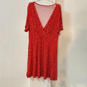 41 HAWTHORN Elisse Knit Surplice Dress